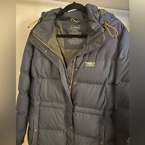LL Bean down parka